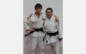 Deux nouvelles ceintures noires à l'ASVCM Judo