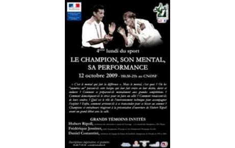 Le Champion, son mental, sa performance