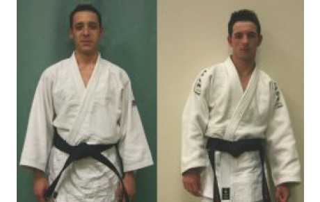 Deux nouvelles ceintures noires à l'ASVCM JUDO